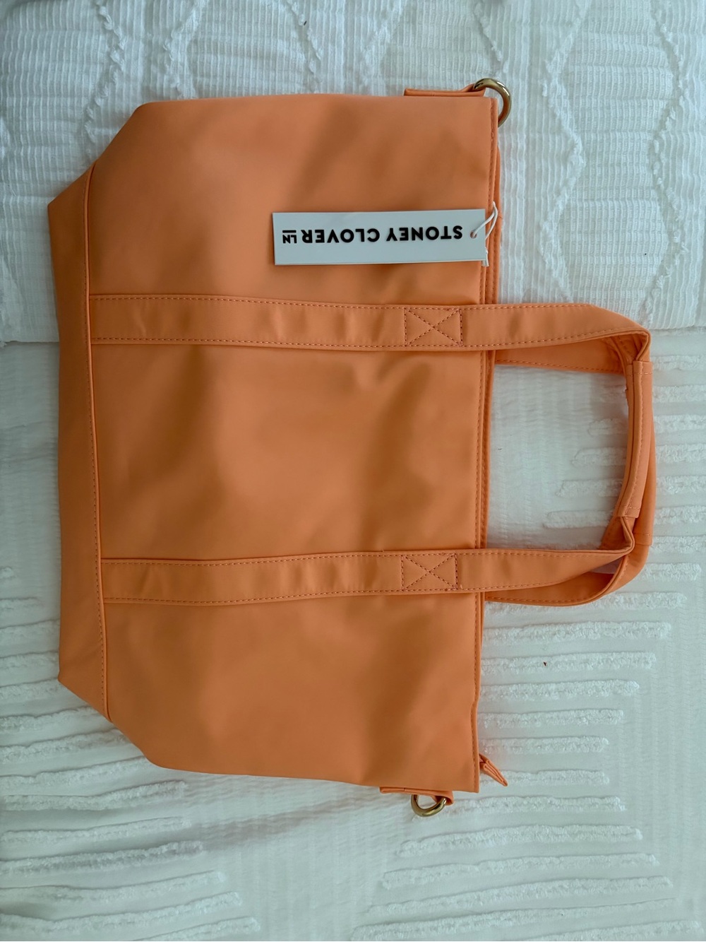 NWT Stoney Clover Orange Tote Bag